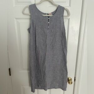 St. Tropez West 100% linen dress size 6